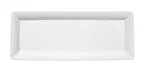 image of Seltmann 001-590505 Rectangular Porcelain Platter 13.78" x 5.51" Buffet Uni Elegant Dinnerware Tray