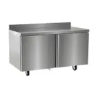 image of Delfield ST4464NP 64" 2-Section Worktop Refrigerator w/ 2 Doors, Front Breathing, 19.6 cu. ft.