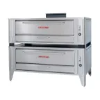 image of Blodgett 1060 DOUBLE Gas Pizza Deck Oven, Double Deck