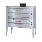 image of Blodgett 911P DOUBLE Gas Pizza Deck Oven, Double Deck