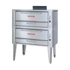image of Blodgett 961P DOUBLE Gas Pizza Deck Oven, Double Deck