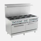 image of Hurakan HKN-XRFG60O10W Gas 60" Restaurant Range