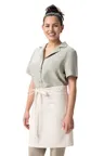 image of Chef Works AHN13-OAT-0 Waist Apron – 19"W x 36"D, 6.07 oz., 55% Hemp 45% Tencel, Oatmeal, Pockets