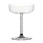 image of Nachtmann N106162 Bossa Coupe Glass, 8oz, 4-1/4" Top, 3-3/8" Bottom, 5-5/8" H, Crystal, 1/Case