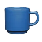 image of Steelite HL1519337 - 16 Oz Fiesta Lapis China Mug, 3.875" Cube, Oven Safe To 425°F, 1 Dozen