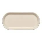 image of Steelite HL412350 - Oval Fiesta Bread Tray, 11.875" x 5.625" x 1.5", China, Oven Safe to 425°F, 6/Case