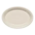 image of Steelite HL458350 Oval Fiesta China Platter, 13.625" x 9.5" x 1.75", Oven Safe 425°F - 1 Dozen