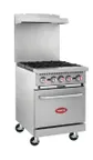image of Hubert 129332 Gas 24" Restaurant Range
