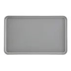 image of Cambro 3343107 - Metric 13" x 17" Rectangular Fiberglass Tray, Pearl Gray, NSF Certified, 33cm x 43cm