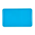 image of Cambro 3853518 Metric Tray – 14-3/4" x 20-7/8", Robin Egg Blue, Fiberglass, NSF Certified, 53cm x 37.5cm