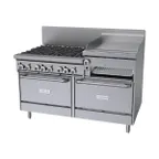 image of Garland US Range GFE60-6R24CC Gas 60" Restaurant Range