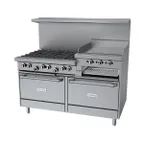 image of Garland US Range U60-6R24CR Gas 60" Restaurant Range