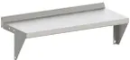 image of Vulcan PLTRAIL-VTEC25 Plate Shelf, Plate Rail, 25" Wide x 10" Deep, Stainless Steel Construction
