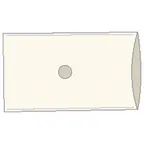 image of AllPoints 1331366 Fryer Filter Paper