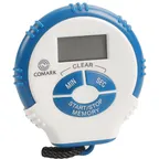 image of AllPoints 81312 Digital Stopwatch Timer, 99 Min/99 Sec, Loud Beep, Nylon Wrist/Neck Cord