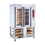 image of Blodgett XR8-G/STAND Gas Mini Rotating Rack Bakery Oven with Stand