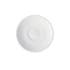 image of GET PA1101520424 China Plate – 7-3/8" Round Porcelain White Corona Actualite – 1 Dozen