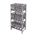 image of Cambro CPU243672C96480 Camshelving Premium Full Size Stationary Can Rack 96 #10 Cans Capacity