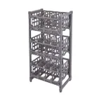 image of Cambro ESU243672C96580 Camshelving Elements Full Size Stationary Can Rack 96 #10 Cans Capacity