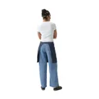 image of Chef Works AHN12-IBL-0 Waist Apron, 36" Length, 22" Width, 100% Cotton, Indigo Blue, - 1/Case