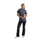 image of Chef Works BCWSZ006-INB-XL Women's Springfield Chef Coat, XL, Ink Blue, Poly/Cotton