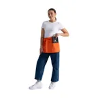 image of Chef Works F9-TAG-0 Waist Apron, 12"L X 23"W, Poly/Cotton, Tangerine - 1/Case