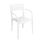image of Grosfillex US633096 Outdoor Stacking Armchair Chair