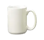 image of International Tableware 81015-02 - 13 oz China Mug, 3¼" Dia x 4⅜" H, Microwave Safe - 1 Dozen