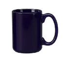 image of International Tableware 81015-04 - El Grande 13 oz Blue Ceramic Mug 3.25" Dia x 4.38" H - 1 Dozen