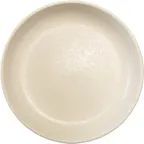 image of International Tableware AL-110-TW - 9" Round Stoneware China Bowl, 50 oz., Titanium White, 1 Dozen