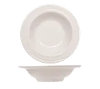 image of International Tableware AM-10 9oz Grapefruit Bowl, 6.25" Dia, Porcelain, Bright White - 1 Dozen