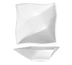 image of International Tableware AS-45 Square Porcelain Bowl 10" Square 80 oz White Microwave Safe - 1 Dozen