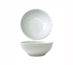 image of International Tableware BL-18 - Nappie Oatmeal Bowl, 19 Oz, 6" Dia, White Porcelain, Safe - 1 Dozen