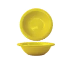 image of International Tableware CA-10-Y - 13oz Grapefruit Bowl, 6-5/8" Dia, 1-3/4" H, Yellow, 1 Dozen