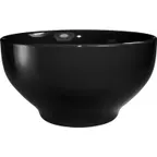 image of International Tableware CA-44-B – 44 oz (7") Black Ceramic Bowl, Cancun™ Finish, Microwave Safe - 1 Dozen