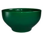 image of International Tableware CA-44-G 44‑Oz Green Ceramic Bowl, 7" Diameter, Footed, Microwave Safe - 1 Dozen