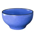 image of International Tableware CF-43 16oz Ocean Blue Bowl, 5" Dia, 2-1/2" H, Ceramic, Microwave Safe - 1 Dozen
