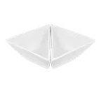image of International Tableware FA-108 10oz Bright White Porcelain Bowl 8.5" x 8.5" x 2" - 1 Dozen