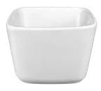 image of International Tableware FA-427 - 7 oz White Bowl, 3" x 3" x 2.5" Microwave Safe - 1 Dozen