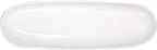 image of International Tableware FA-430 China Platter – Oval 13-3/4" x 4-1/4", White Porcelain, Safe – 1 Dozen