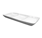 image of International Tableware FA3-120 China Compartment Plate/Platter