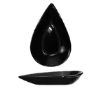 image of International Tableware FAW-55-B 3 Oz Ceramic Black Bowl 5" x 3½" x 1" Microwave Safe - 1 Dozen