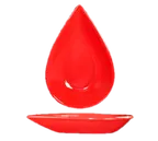 image of International Tableware FAW-55-CR - 3 oz Ceramic Bowl 5" x 3" x 1" Red Microwave - 1 Dozen