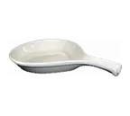 image of International Tableware FPS12-AW - 12 oz White Ceramic Fry Pan, 7½" Dia x 1⅛" H, Oven Safe - 1 Dozen