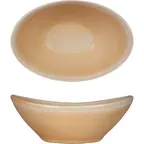 image of International Tableware HT-11-ES Bowl, 6" x 4" x 2.25", 11oz, Oval, Vitrified Stoneware - 1 Dozen