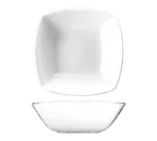 image of International Tableware IS-15 - 10oz Square Nappie Bone China Bowl, White, 5.125" Square, 1 Dozen