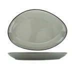 image of International Tableware LU-139-AS China Platter, 13-1/4" x 9-1/4" Oval, Lead‑Free, Dishwasher, 1 Dozen