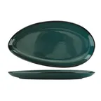 image of International Tableware LU-14-MI China Platter, 12-1/2" x 6-1/2", Oval, Midnight Blue, Glaze, 1 Dozen