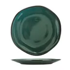 image of International Tableware LU-7-MI China Plate, 7" Round, Midnight Blue, Stoneware, Glaze, Safe - 1 Dozen