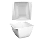 image of International Tableware PC-24 - 26 oz Porcelain Bowl, 5" Square, Microwave Dishwasher Safe - 1 Dozen
